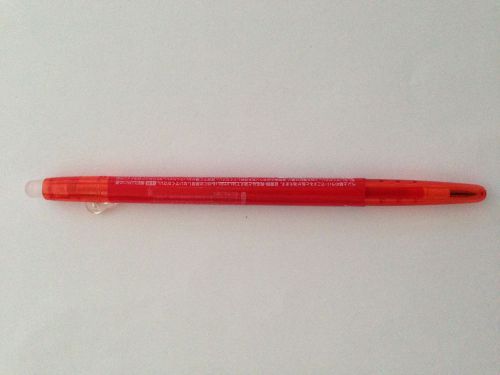 Pilot FriXion Ball Slim Retractable Erasable Gel Ink Pens, 0.38mm, (Red Ink)