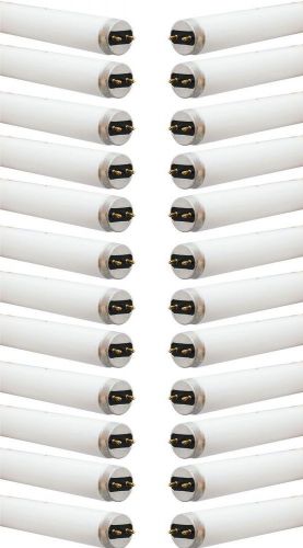 New ge 15483-f17t8/xl/spx35/eco straight t8 fluorescent tube light bulbs qty/24 for sale
