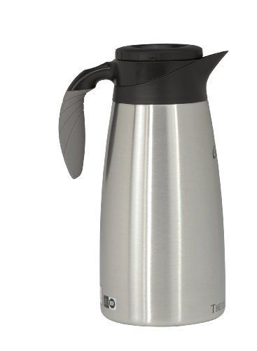 Wilbur Curtis Thermal Dispenser Pour Pot, 1.9L S.S. Body S.S. Liner Brew Thru