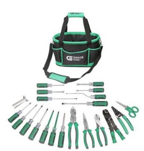 Commercial electric 22 piece electrician&#039;s tool set durable and heavy duty for sale