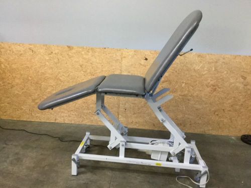 3 section hi - low assist table - grey for sale