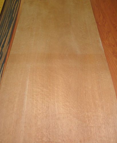 Sapele Pommele Mahogany wood veneer 9&#034; x 28&#034; on paper backer &#034;A&#034; grade 1/40th&#034;