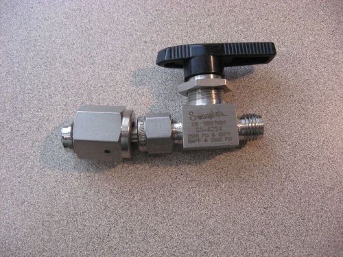 Swagelok 316 ss ball valve ss-42s4, 2500 psig, new for sale