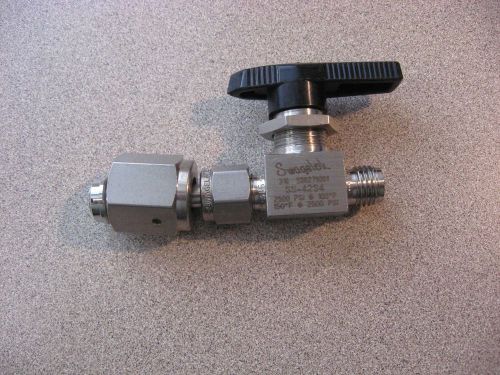 Swagelok 316 SS Ball Valve SS-42S4, 2500 PSIG, New