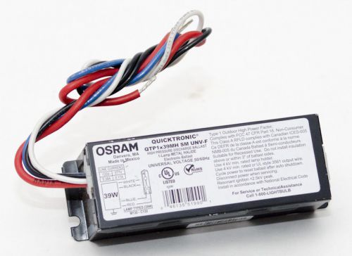 OSRAM QTP 1X39MH SM UNV F 39watt Universal Metal Halide Ballast (51990)