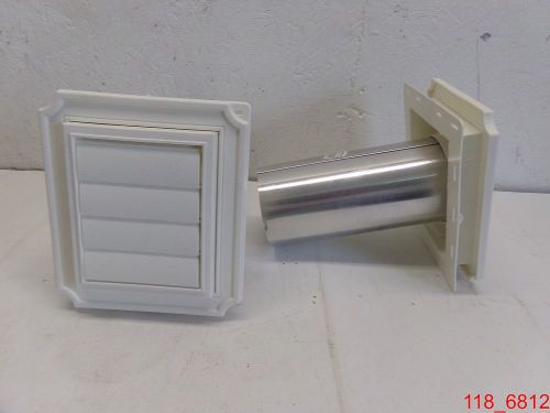 Qty=4 Manufactured Housing P/N 1140037079001 Scallop Exhaust Vent 001 White