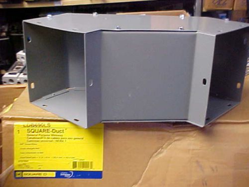 SQUARE D SQUARE-DUCT LDB690LS GENERAL PURPOSE WIREWAY 6&#034; X 6&#034; SWEEP ELBOW SD-01B