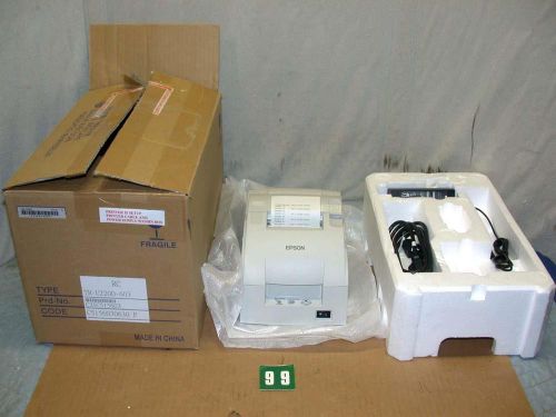 New Epson C31C515603 TM-U220D-603 Dot Matrix Receipt Printer White free ship