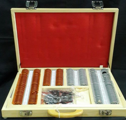 BRAND NEW 225PCS OPTOMETRIC TRIAL LENS SET WITH LENS + TRIAL FRAME