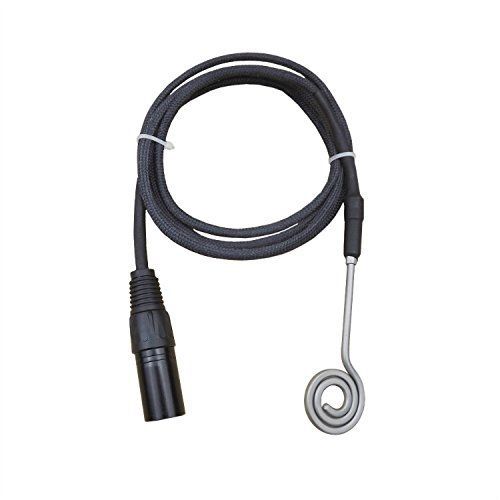 Aiicioo enail flat coil 120 volt 100 watt with k type thermocouple 5 pin male for sale