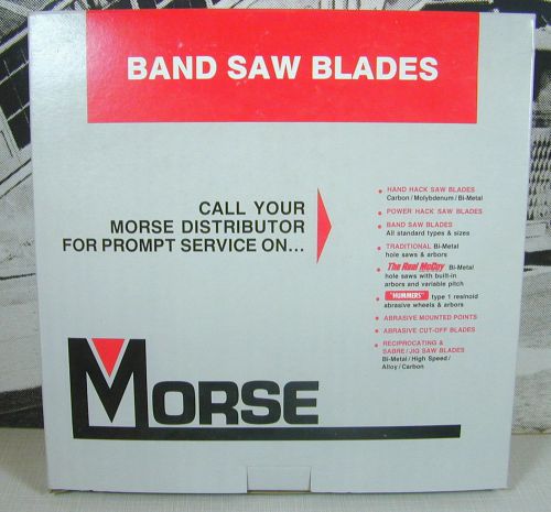 MORSE BAND SAW BLADE 12&#039; 6&#034; - 1/4,25,04H HEF- 383736