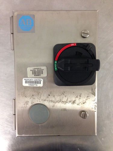 Allen bradley ab disconnect switch 194r-m/a8343 for sale