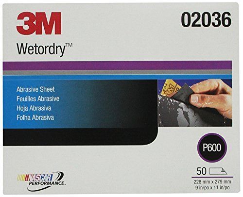 3M 02036 Imperial Wetordry 9&#034; x 11&#034; P600A Grit Sheet