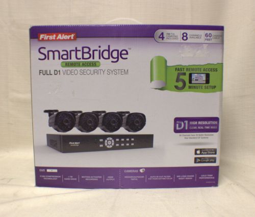 BRAND NEW First Alert SmartBridge FULL D1 Video Security System 1TB HD 8 Channel