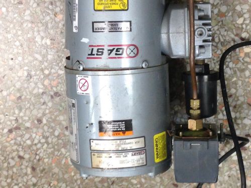 Gast 1laa-32-m100x emerson sa55nxgte-4870  air compressor vacuum pump motor for sale