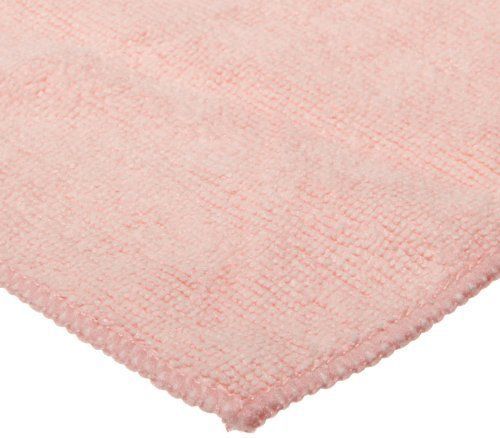 Wilen E840016, Supremo Microfiber Cloth, 16&#034; Length x 16&#034; Width, Pink Case of 12