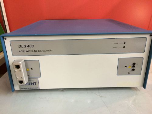 DLS 400 ADSL Wireline Simulator Consultronics DLS400E Ver 11