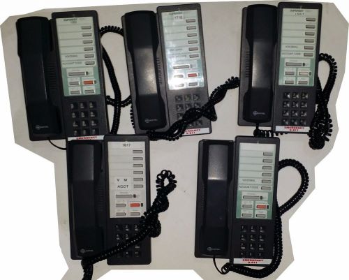 Mitel 401+ Superset Digital Phone (LOT of 5) Dark Gray / Black 9113-5XX-002-NA