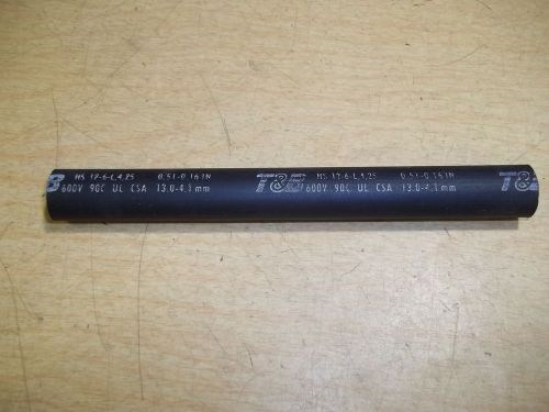 NEW Thomas &amp; Betts HS 12-6-L Shrink Tubing 6&#034; long 600V *FREE SHIPPING*