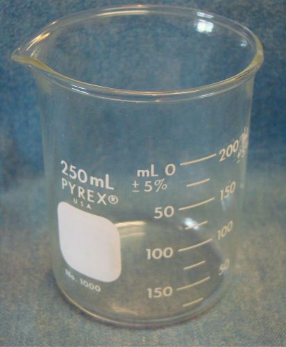 250ml Pyrex Beaker / Flask lab science equipment supplies