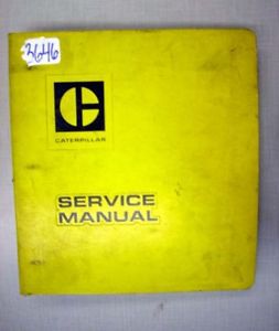 Caterpillar Service M60, M70, MC80, M100 Forklifts, #3646