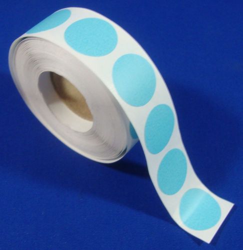 1000 Blue Self-Adhesive Price Labels 3/4&#034; Stickers/ Tags Retail Store Supplies