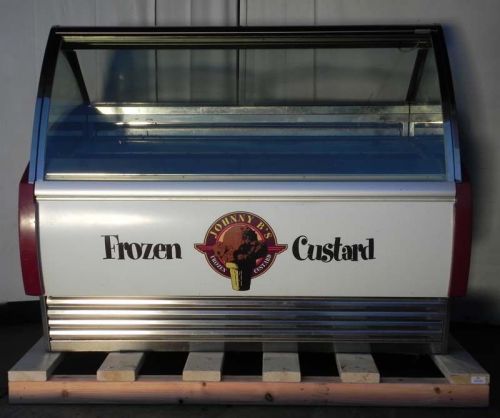 Carpigiani ice cream freezer frozen dessert merchandiser display case cabinet G9