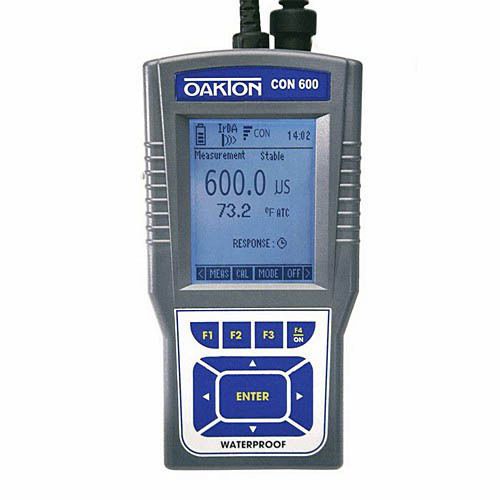 Oakton wd-35408-00 eutech con 600 conductivity/tds meter with probe for sale
