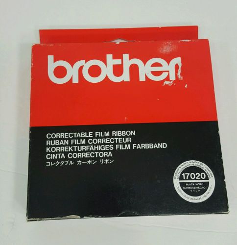 NEW Brother 17020 Black Correctable Film Ribbon
