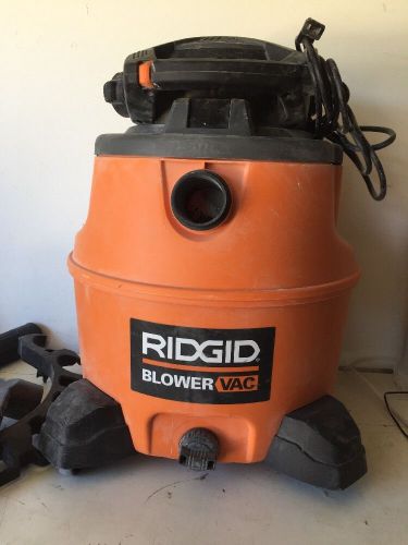 Ridgid WD1680 Blower Wet/dry Vac With Detachable Blower - 1749