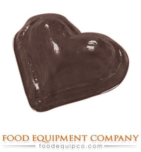 Paderno 47864-04 Chocolate Mold heart 1-1/8&#034; L x 1&#034; W x 9/16&#034; H 14 per sheet
