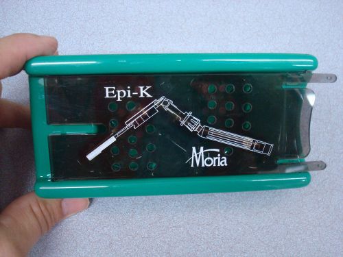 MORIA EPI-K FIXING RINGS WITH AUTOCLAVE CASE.