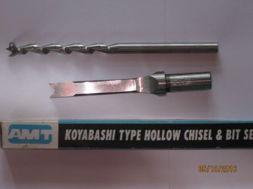 1/2 INCH HOLLOW CHISEL AND BIT SET