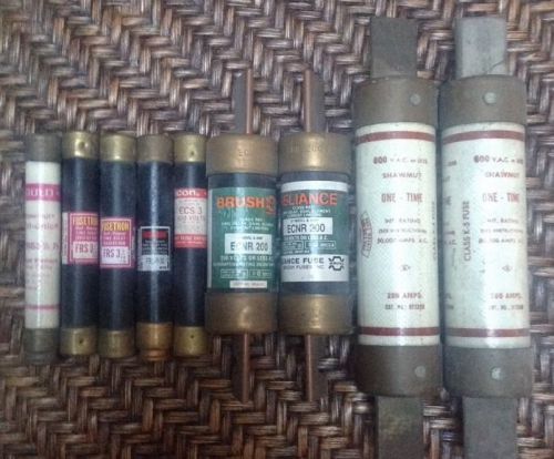 Electrical Fuse - 30 Amps - 200 Amps .. One Lot..