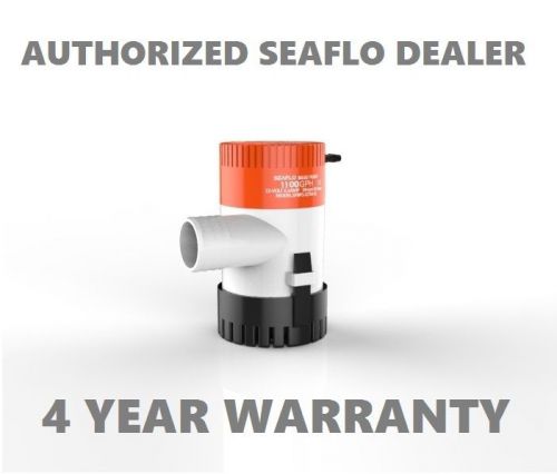 Seaflo 12v 1100 gph submersible bilge pump for sale