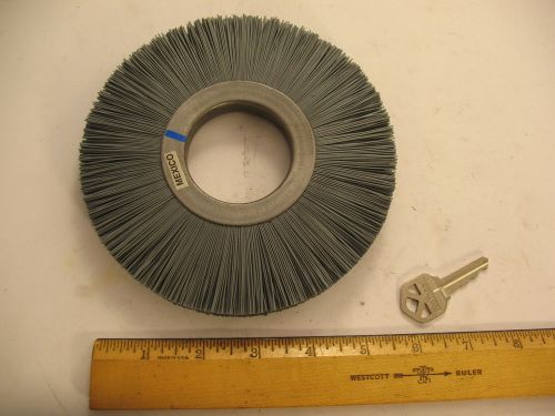 Osborn 20668 1/2&#034; Face 6&#034; Dia. 320 Gt.Abrasive Brush Wheel clean burnish grain