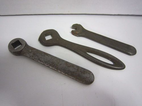 Vintage Lathe Tool Post Wrench Lot Machinist Southbend Atlas Clausing Jet