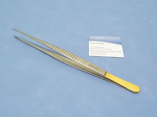 Lorenz 51-9929  DeBakey Tissue Forceps, Tungsten inserts