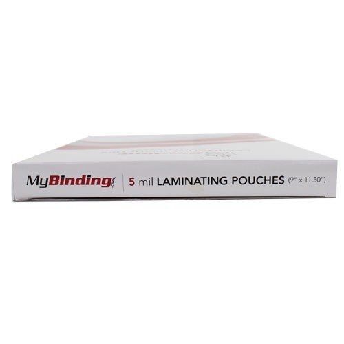 5MIL Letter Size 9&#034; x 11.5&#034; Laminating Pouches - 100pk MyBinding TLP5LETTER