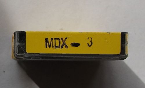 MDX-3 - QTY 5 FUSES - NEW BUSSMANN BUSS