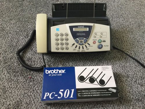 Brother Personal Plain-Paper Fax Machine (575) &amp; Toner