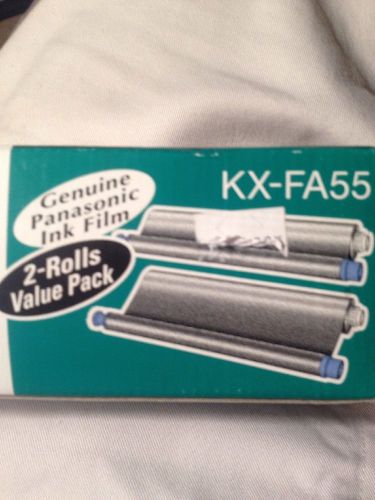 Panasonic KX-FA55 Fax Machine Print Cartridge 2-Pack - GENUINE, NEW