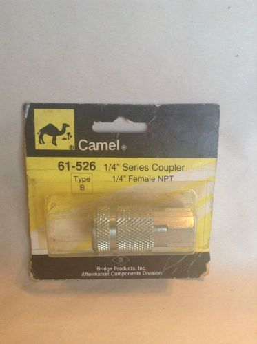 Camel 61-526 1/4&#034; coupler female npt type b for sale