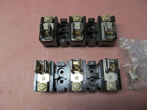 ALLEN BRADLEY 1491-125  3 POLE 30 AMP 240 VOLT FUSE BLOCK 11- AVAIABALE