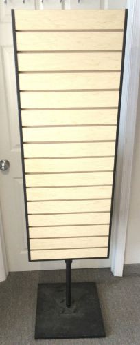 Store display rotating 65&#034; slat wall rack retail fixture for sale