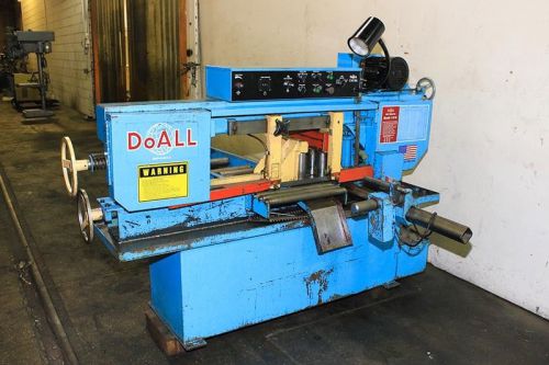 16&#034; W 9&#034; H DoAll 916-A HORIZONTAL BAND SAW, 1&#034; Blade, Variable Speed, 2 HP, Pwr