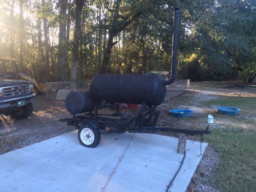 Pull Behind BBQ Smoker