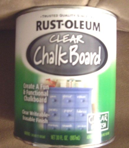 RUST-OLEUM CLEAR CHALK BOARD