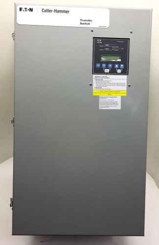 Eaton cutler-hammer ath3fdc30100bru automatic transfer switch 100a 208v atc-300 for sale