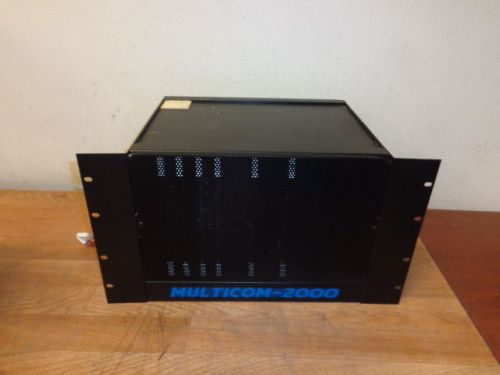 Multicom 2000 card chassis for intercom w/mc-acb 94-5324-11 working for sale